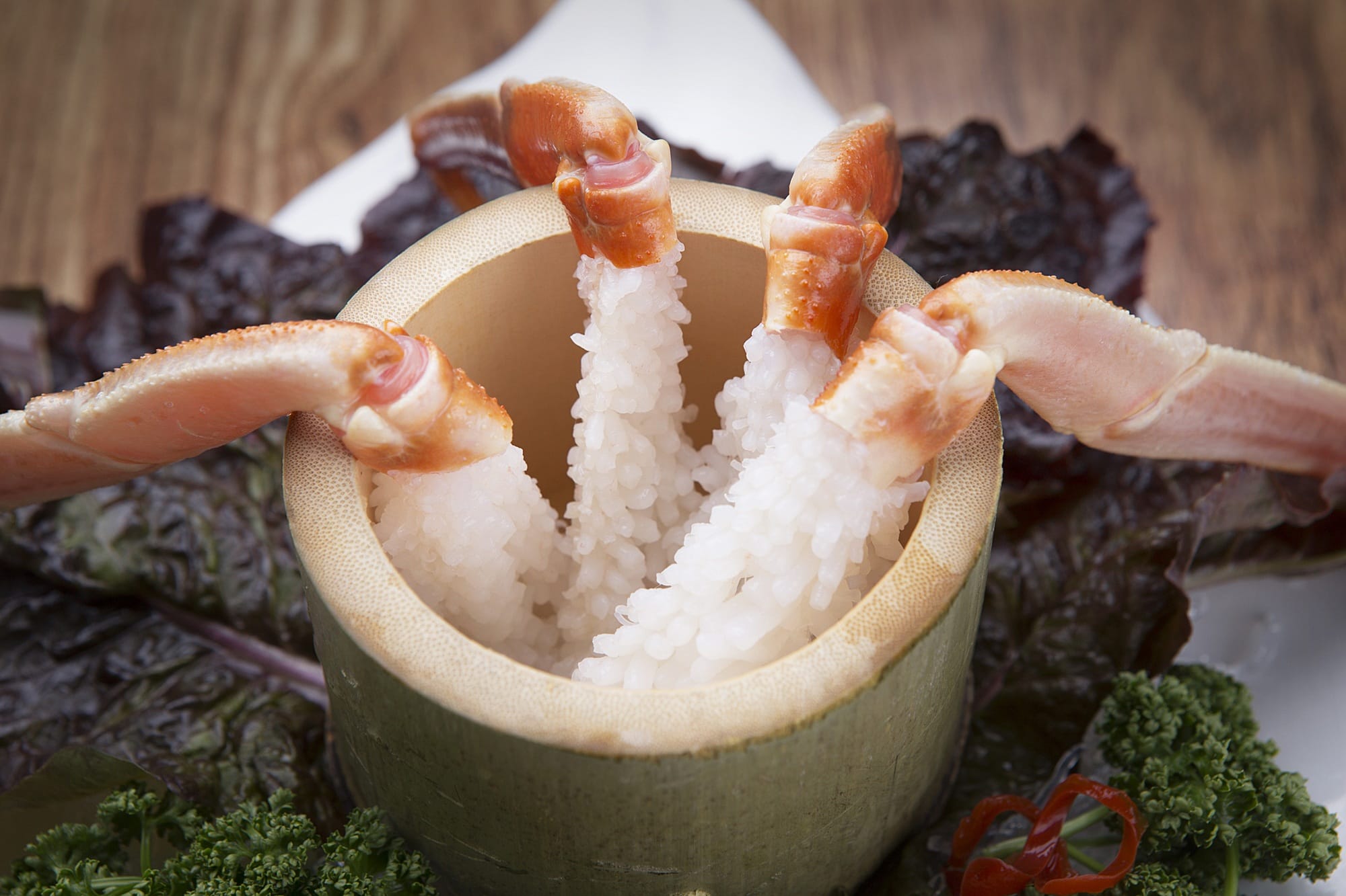 Steamed Snow Crab