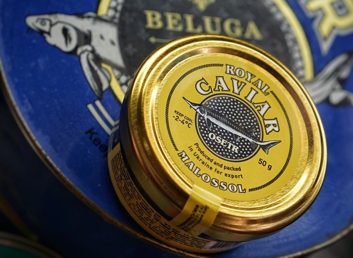 The beluga caviar